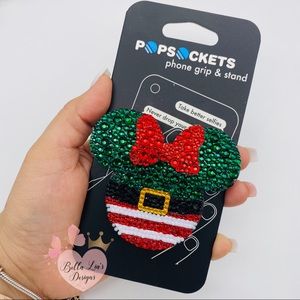 Minnie Elf Bedazzled PopSocket